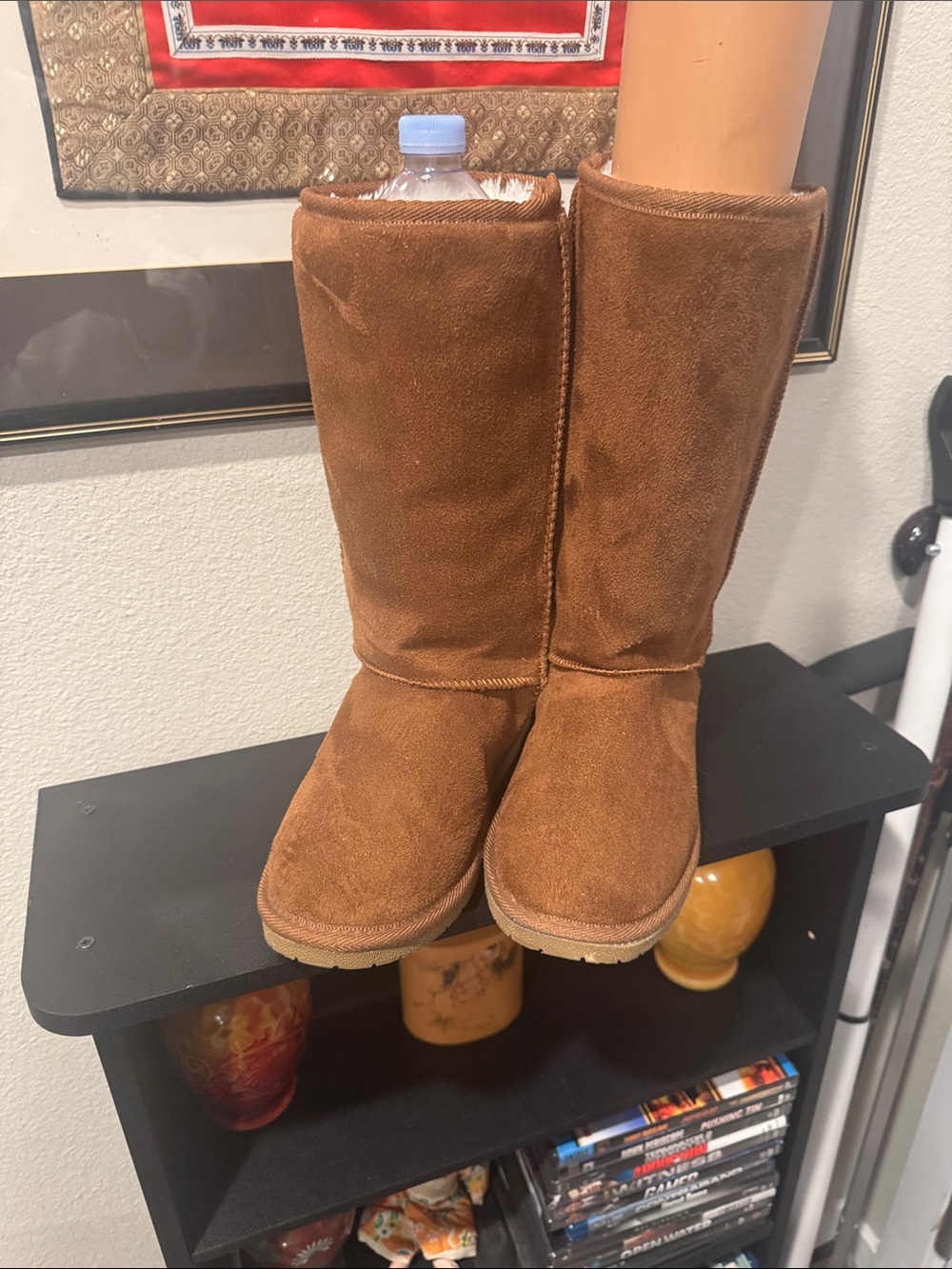 DAWGS Chestnut Suede Tall Winter Boots-7
